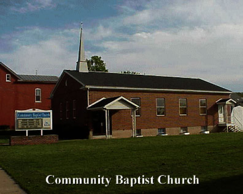 community baptist church | fleetwood area historical society