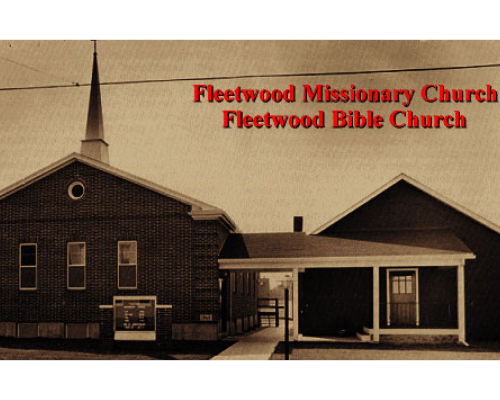 fleetwood missionary church | fleetwood area historical society