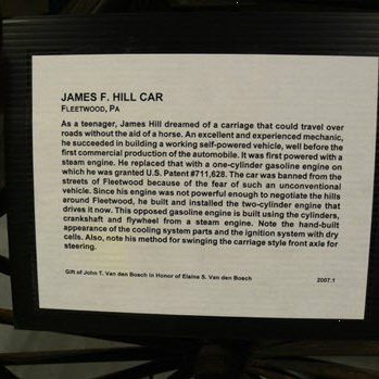 james hill | fleetwood area historical society